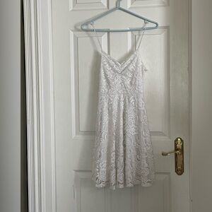 Summer White Lace Dress
